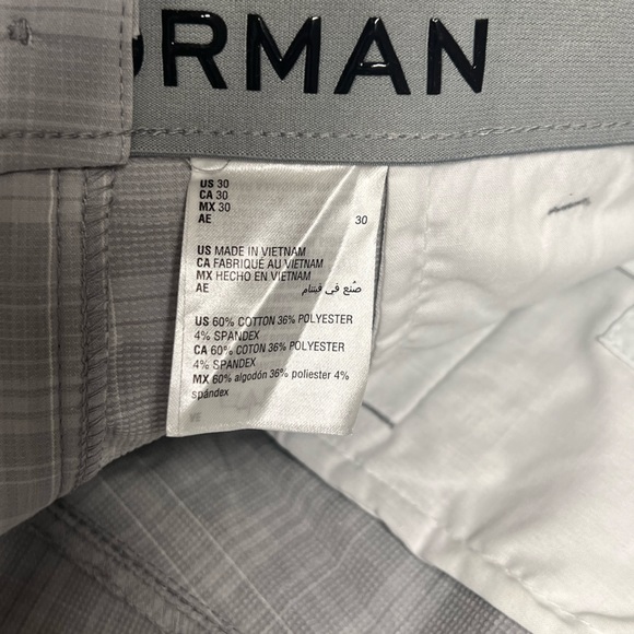 💥3/$15💥NWT Greg Norman Men’s Performance Fairway Shorts - Size 30, Color Silver - Picture 7 of 11